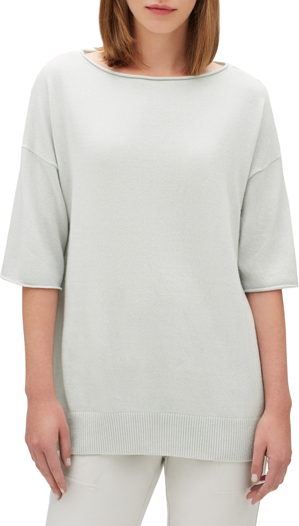 Lafayette 148 New York Relaxed Cashmere Pullover