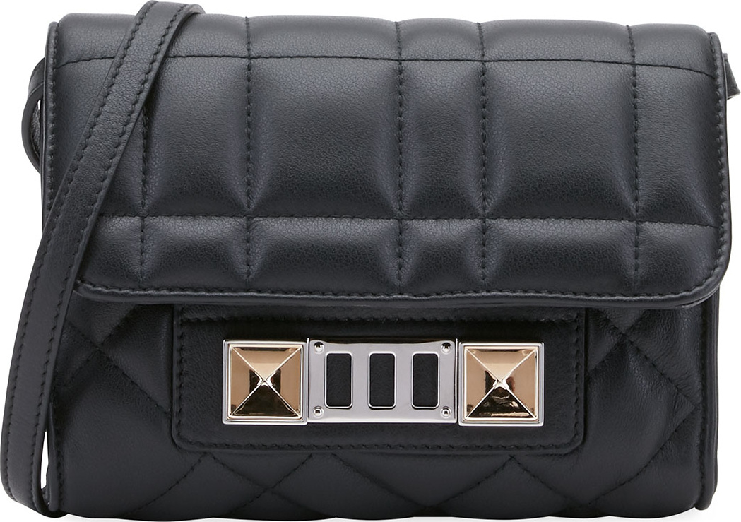 Proenza Schouler PS11 Quilted Leather Wallet-on-Strap