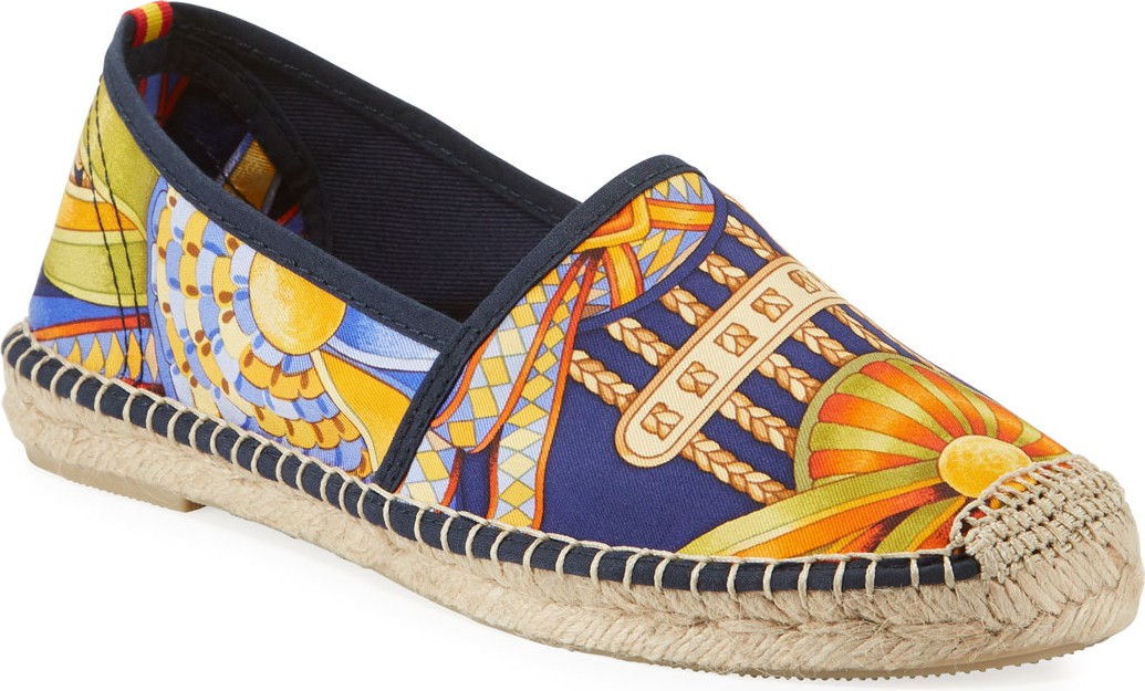Respoke Fabia Printed Flat Espadrilles