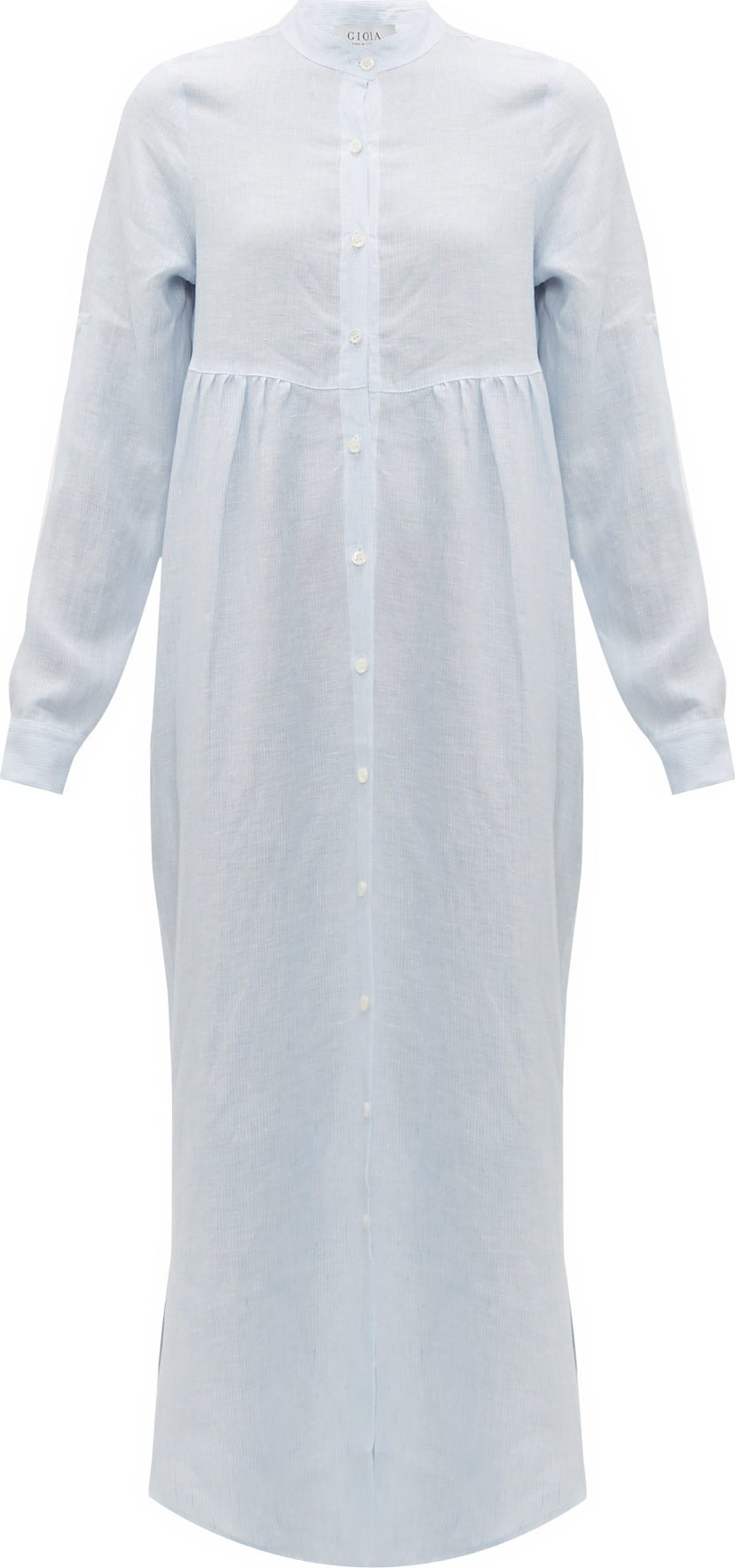 Gioia Bini Emma striped linen shirtdress