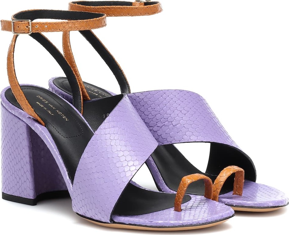 Dries Van Noten Leather sandals