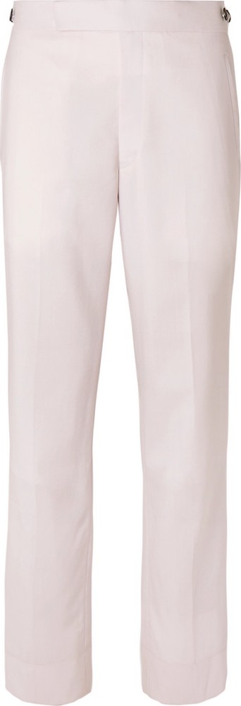 Gabriela Hearst Off-White Wool Suit Trousers