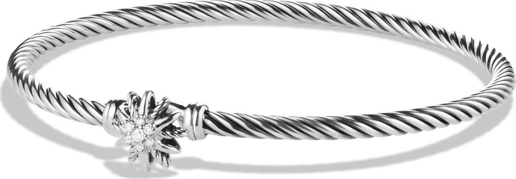 David Yurman Starburst Single-Station Bracelet with Diamonds