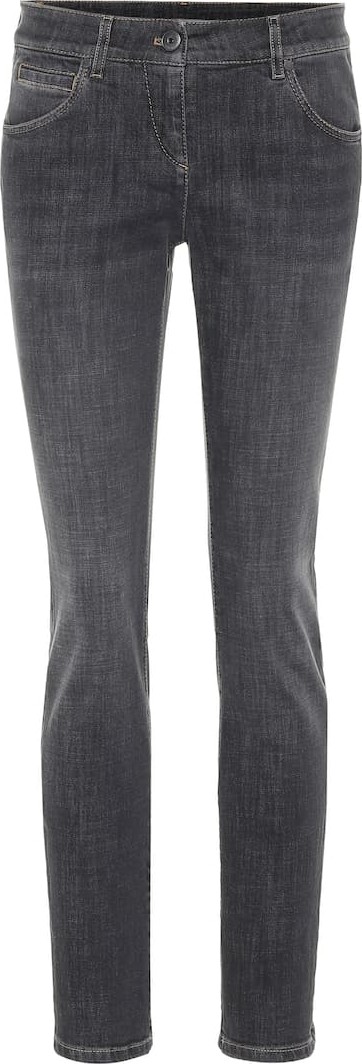 Brunello Cucinelli Low-rise skinny jeans