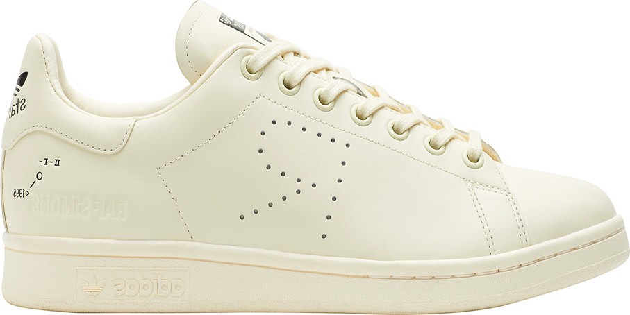 Adidas By Raf Simons cream white Stan Smith sneakers