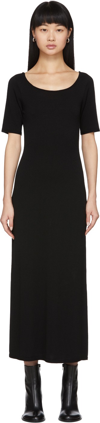 Lemaire Black Second Skin Dress