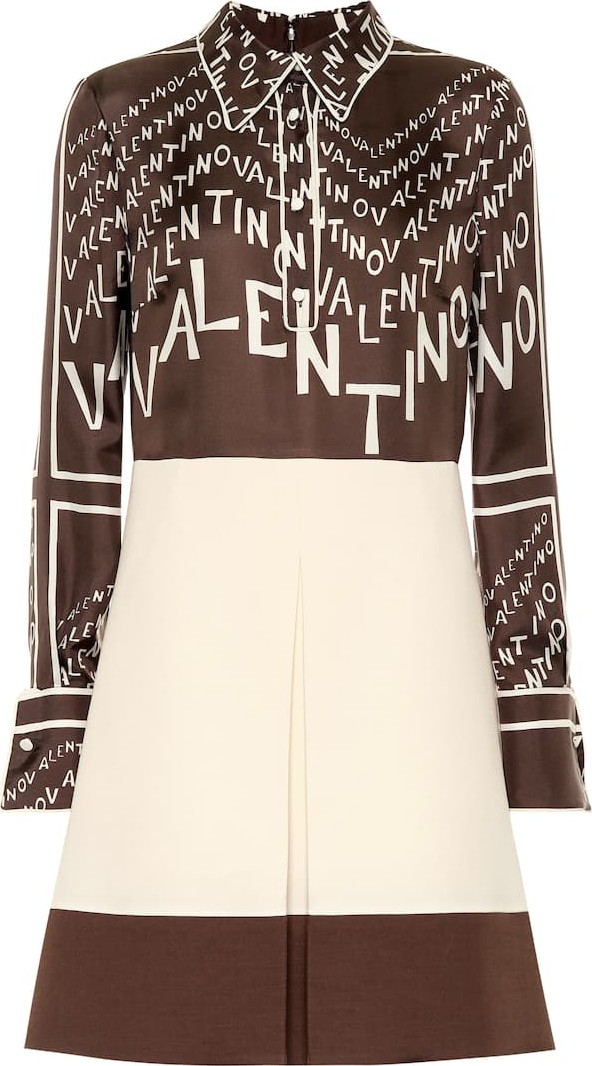 Valentino Silk and wool dress