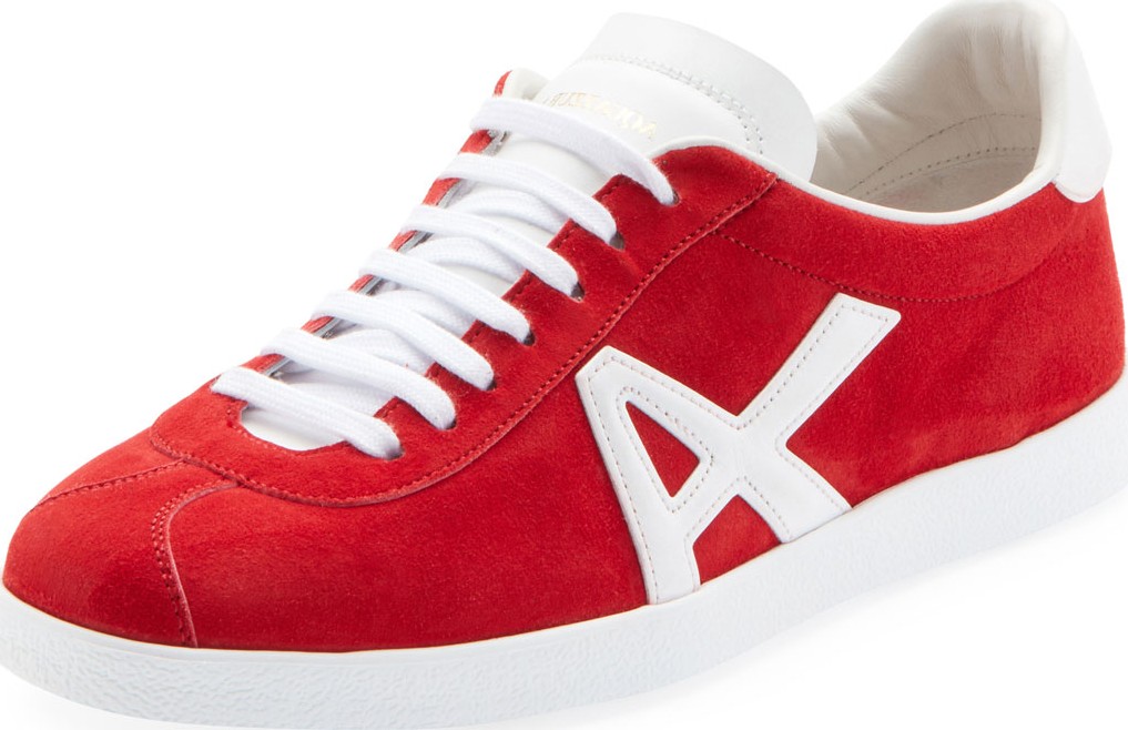 Aquazzura The A Suede Sneakers