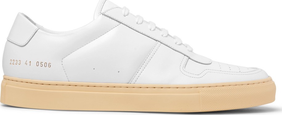 Common Projects BBall Vintage Leather Sneakers