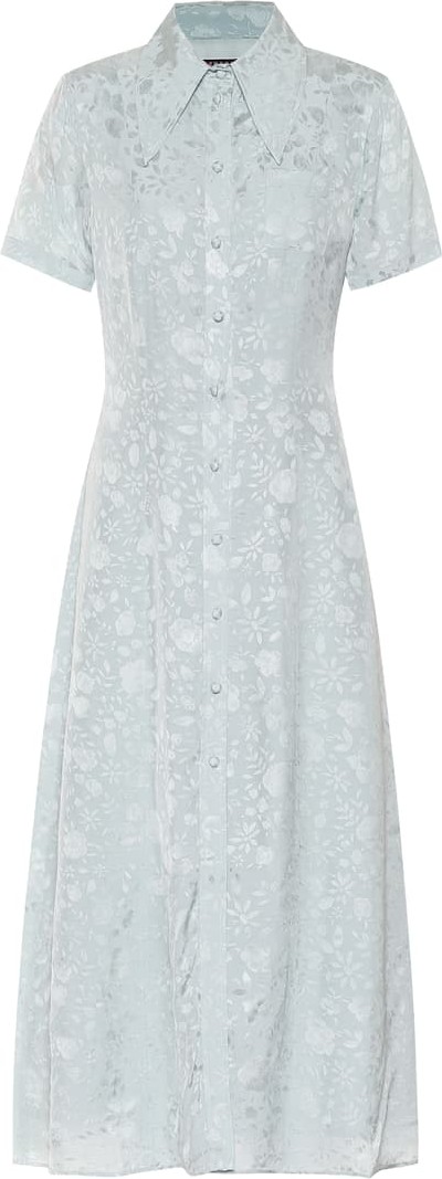 Alexachung Floral-jacquard dress