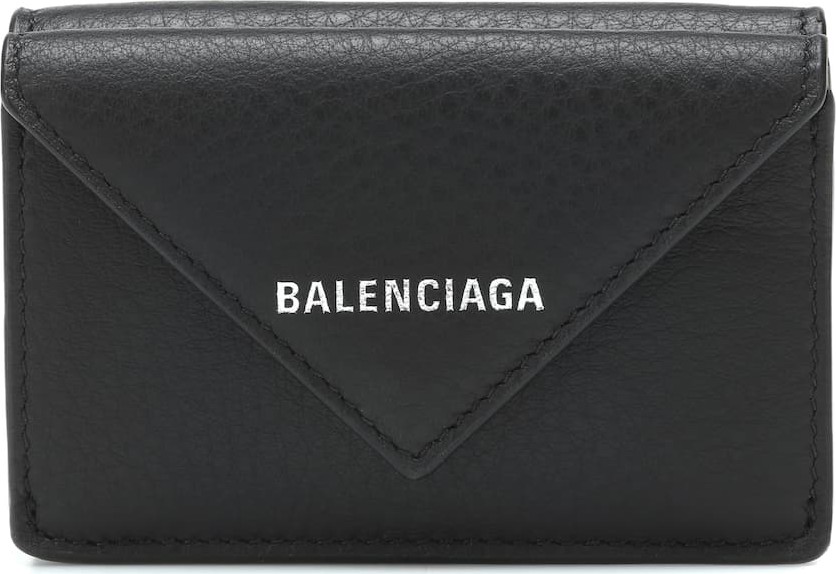 Balenciaga Embossed leather wallet