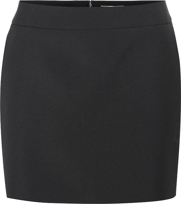 Saint Laurent Virgin wool miniskirt