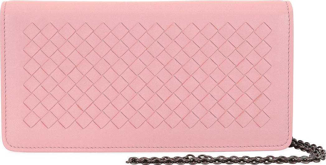 Bottega Veneta Intrecciato Flap Wallet-on-Chain