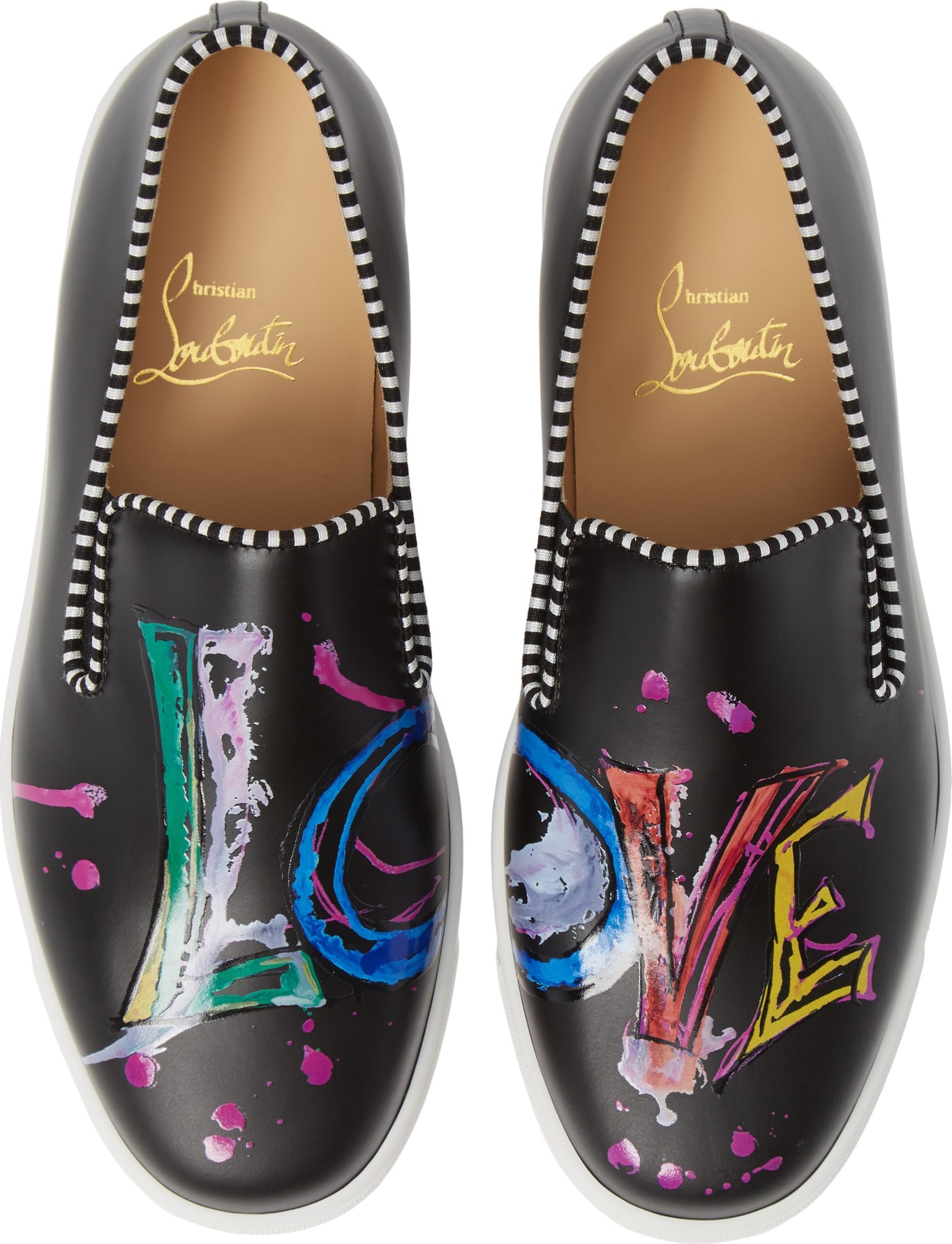 Christian Louboutin Loubi Love Slip-On Sneaker