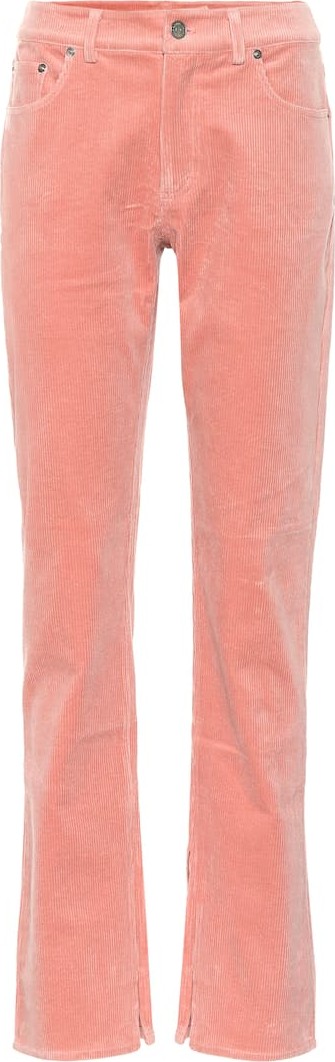 Ganni Stretch corduroy straight pants