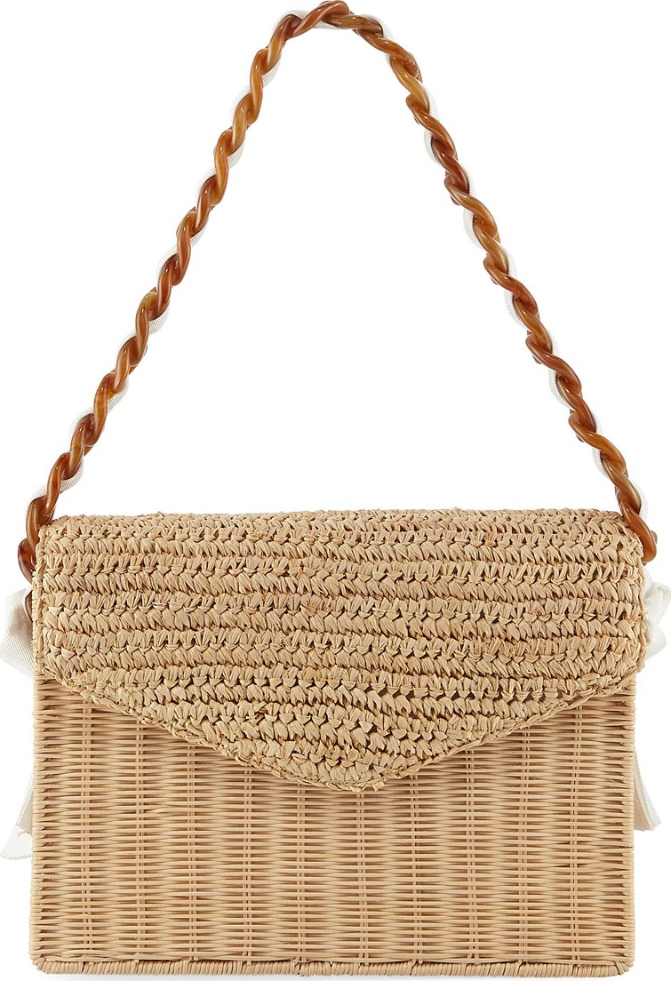 Pamela Munson Mixed-Media Shoulder Bag