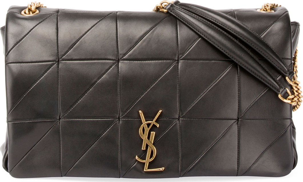 Saint Laurent Jamie Monogram Giant Full-Flap Chain Shoulder Bag