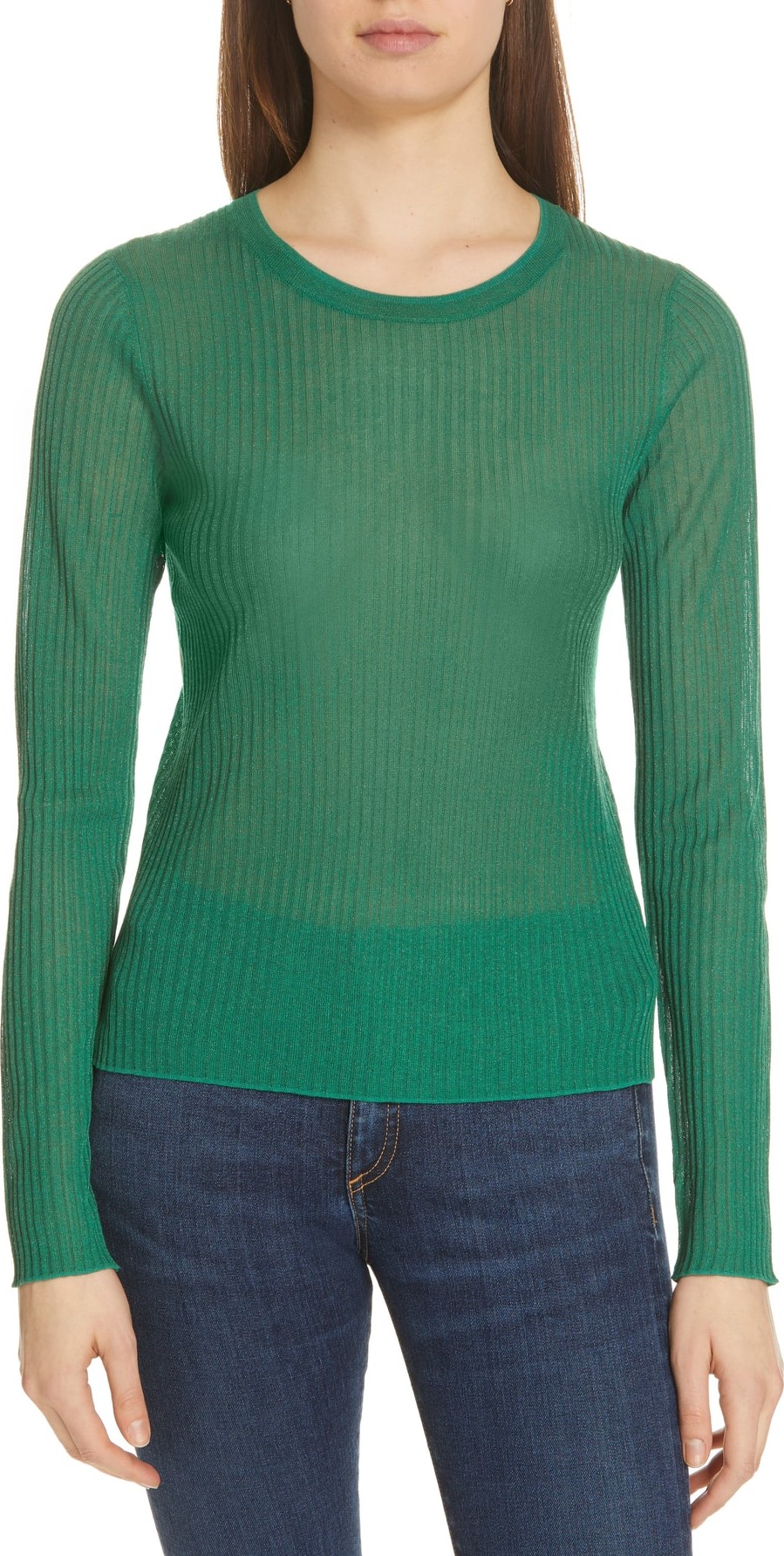 Veronica Beard Canal Ribbed Sweater
