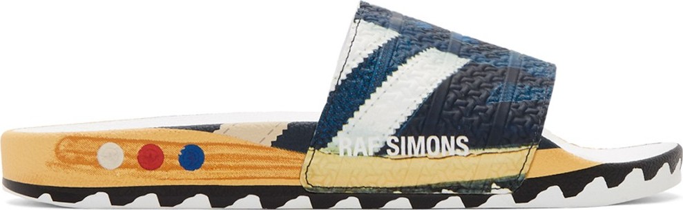 Adidas By Raf Simons adidas x Raf Simons LA Adilette Slides