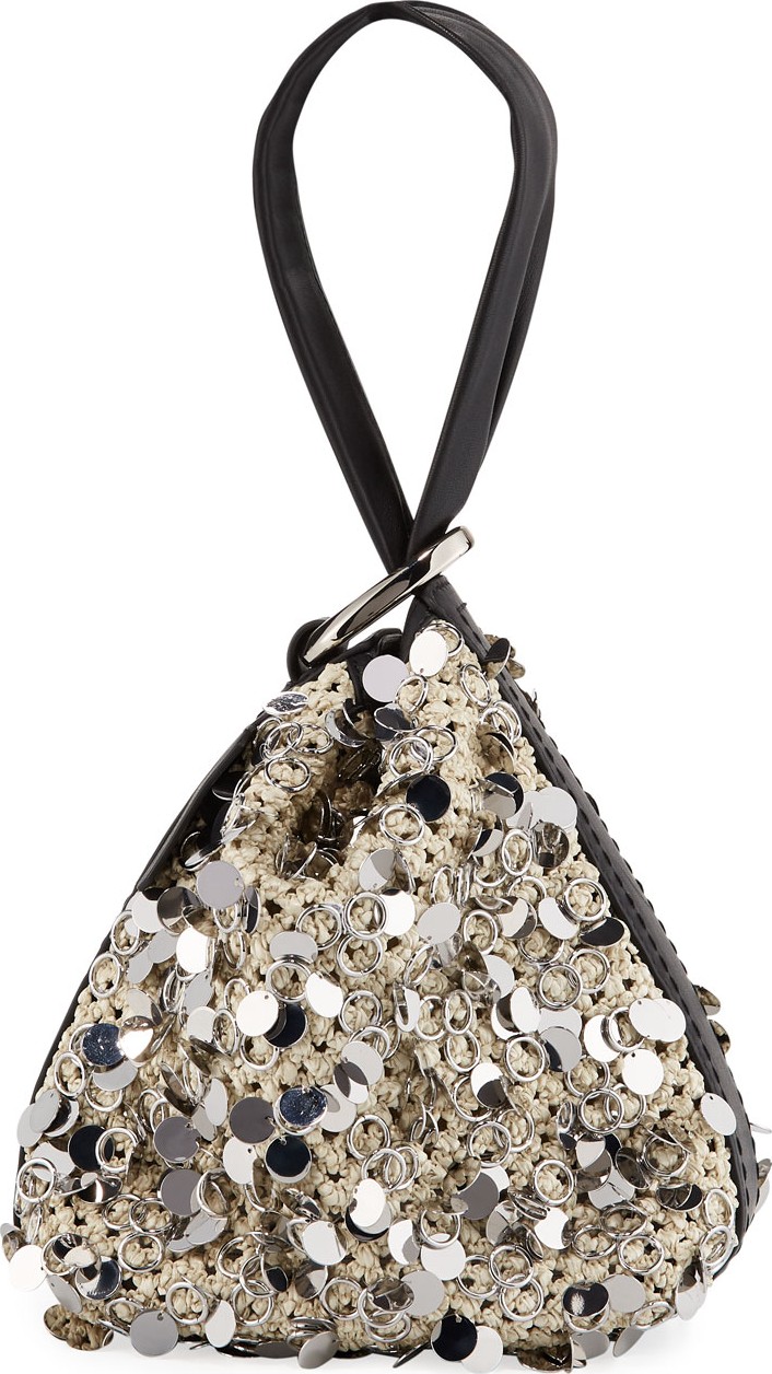 3.1 Phillip Lim Ines Soft Triangle Top-Handle Pouch Bag