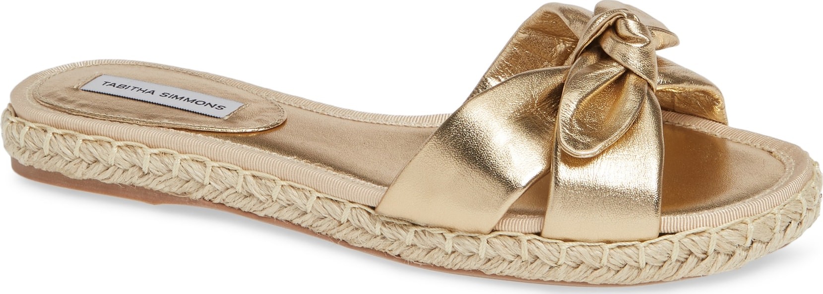 Tabitha Simmons Heli Bow Slide Sandal