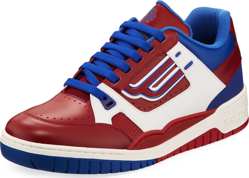 Bally The Champion Low-Top Leather Sneakers