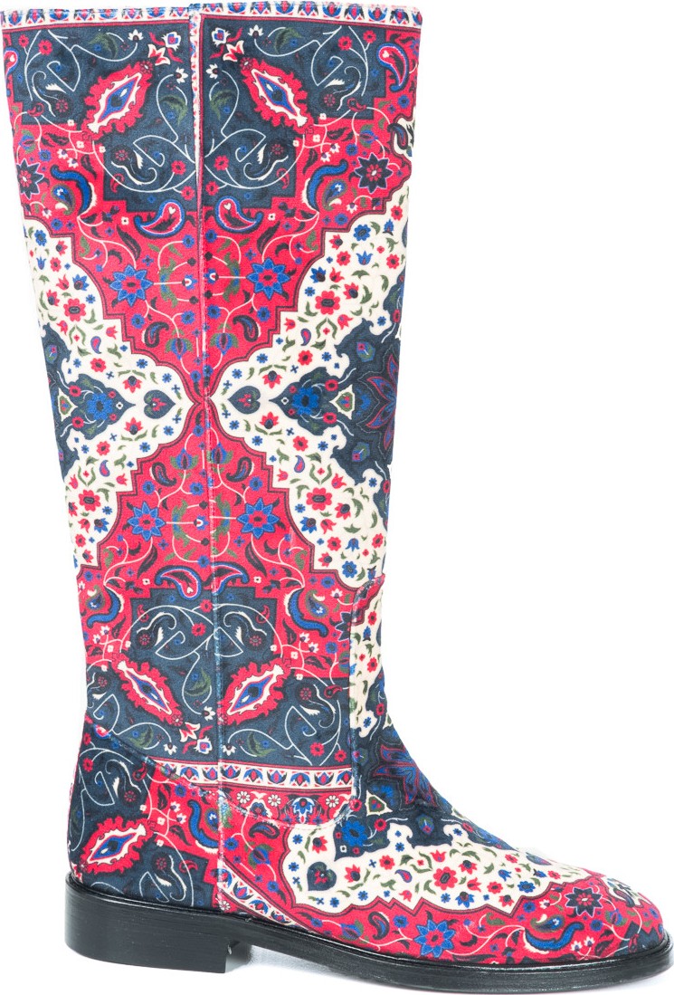 Leandra Medine straight tall boot