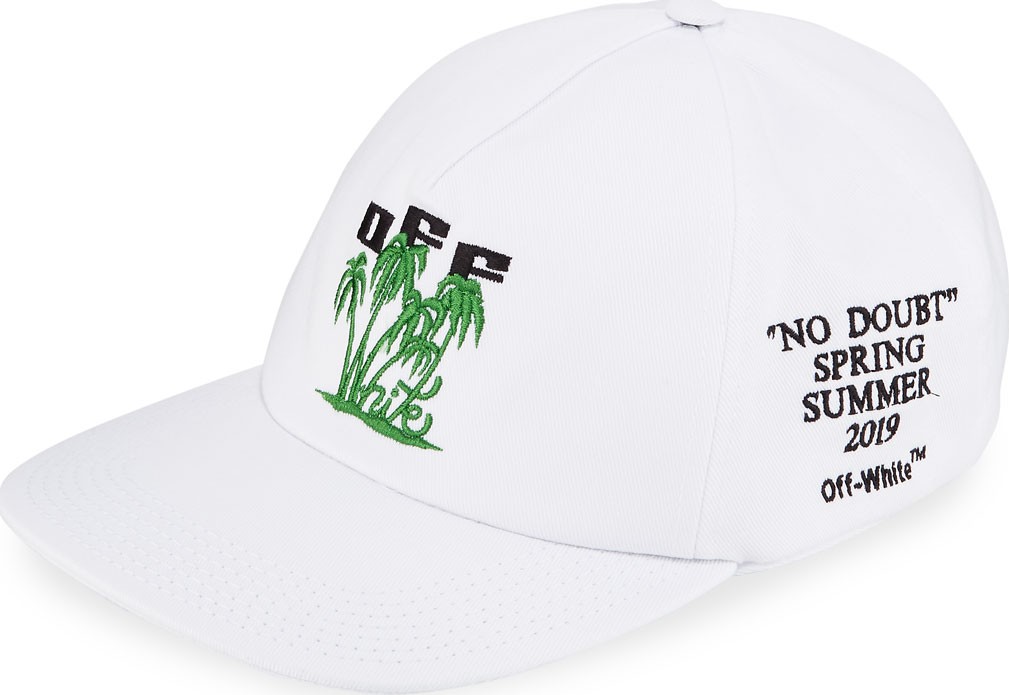 Off White Island Embroidered Baseball Cap