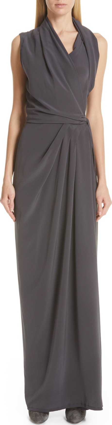 Rick Owens Limo Wrap Evening Dress