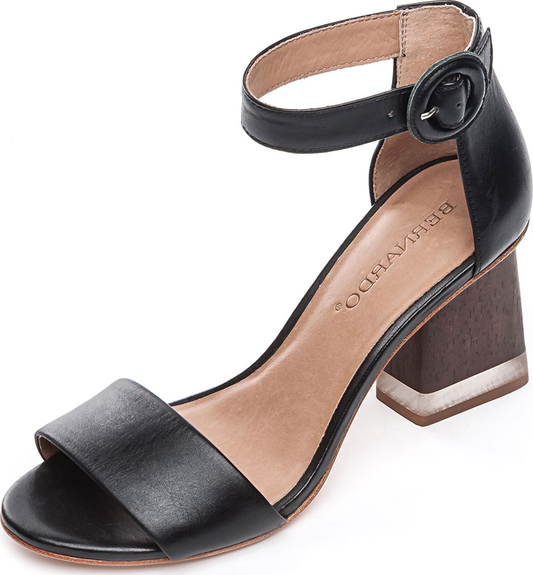 Bernardo Nova Leather Chunky Sandals