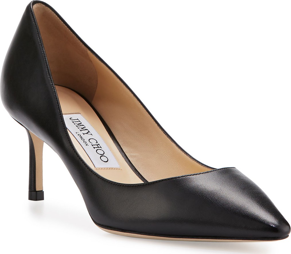 Jimmy Choo Romy 60mm Leather Pumps