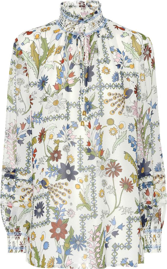 Tory Burch Haley silk blouse