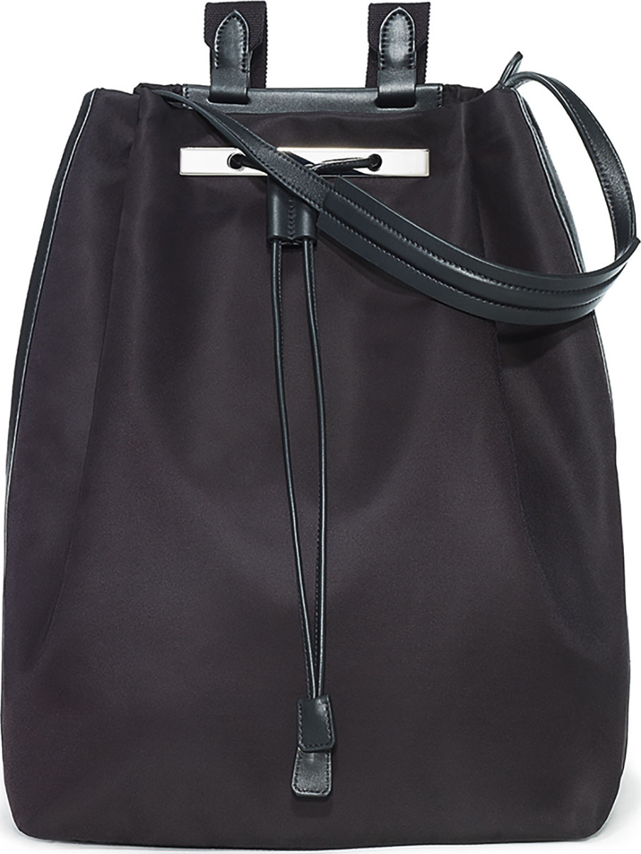 THE ROW Backpack 11 Nylon Bag, Black