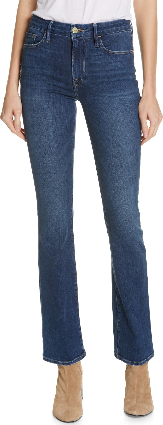 FRAME DENIM Le Mini Boot Jeans