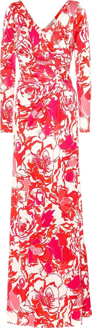 Roberto Cavalli Printed stretch jersey dress