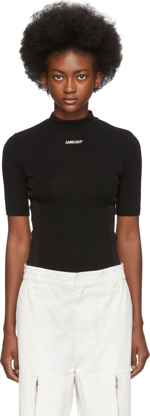 Ambush Black Fitted Turtleneck