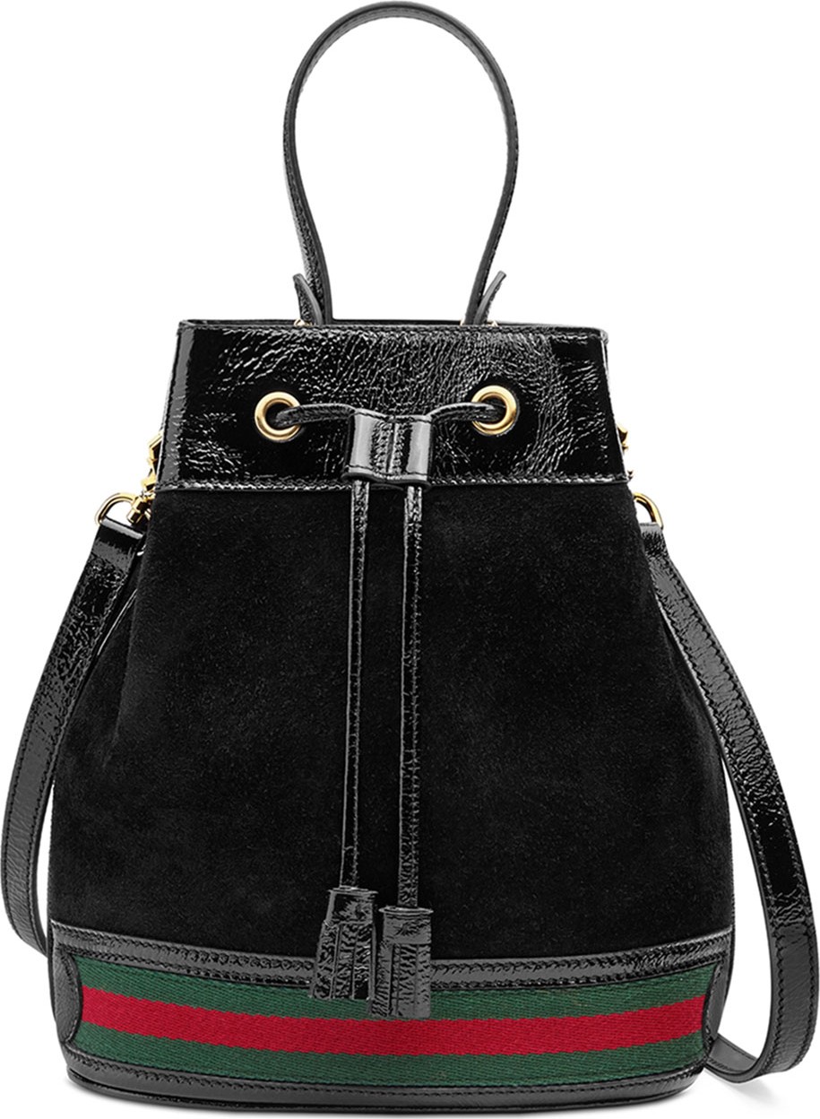 Gucci Mini Suede Bucket Bag