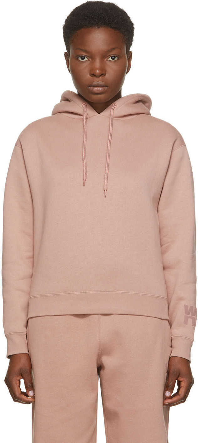 Alexanderwang.T - Pink Foundation Terry Hoodie