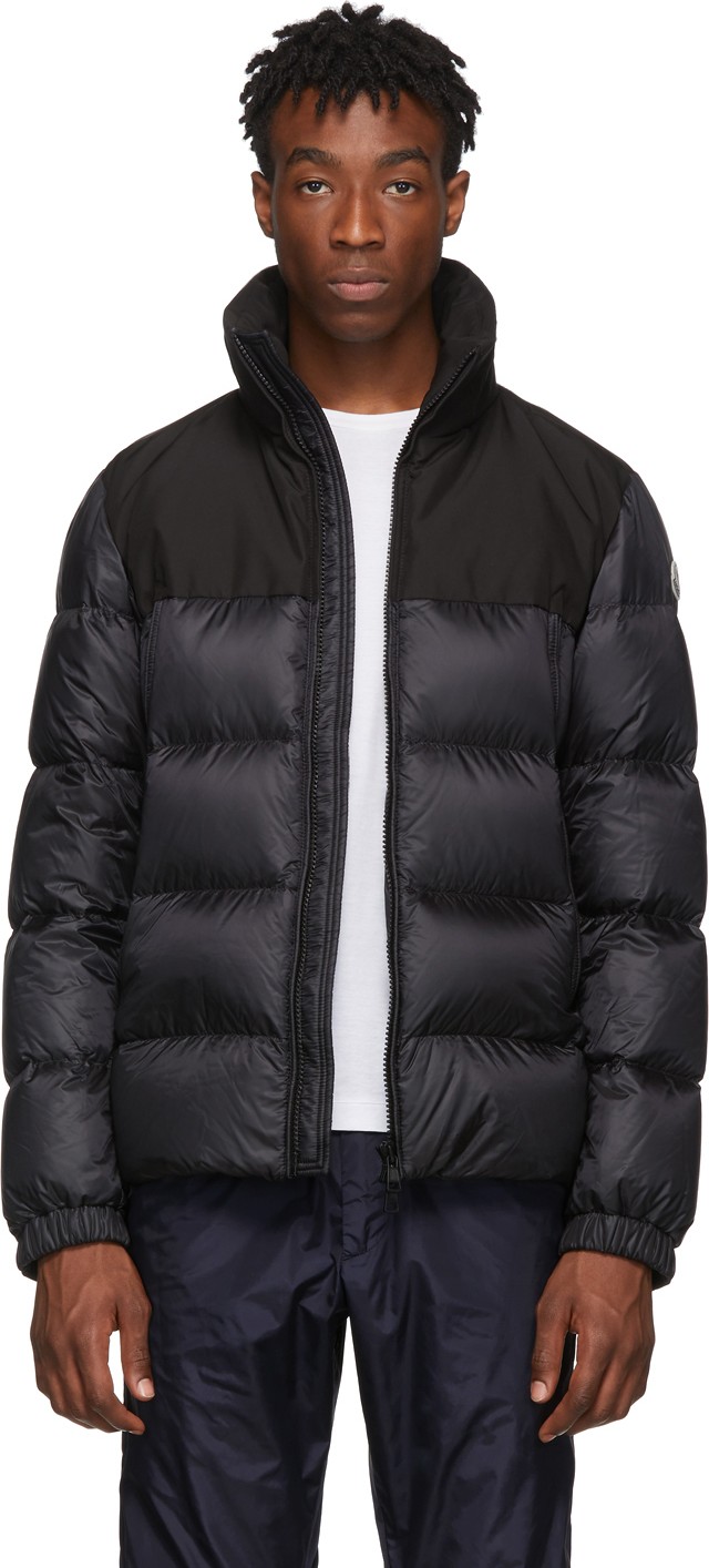 Moncler Black Down Faiveley Jacket
