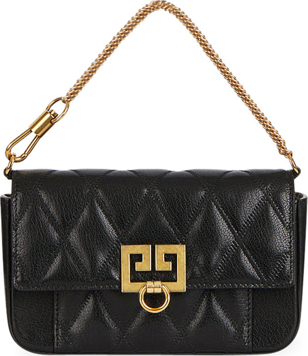 Givenchy Pocket Mini Pouch Convertible Clutch/Belt Bag - Golden Hardware