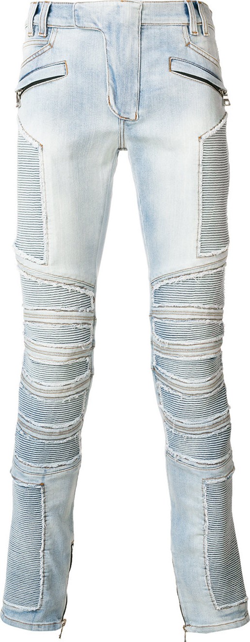 Balmain biker jeans