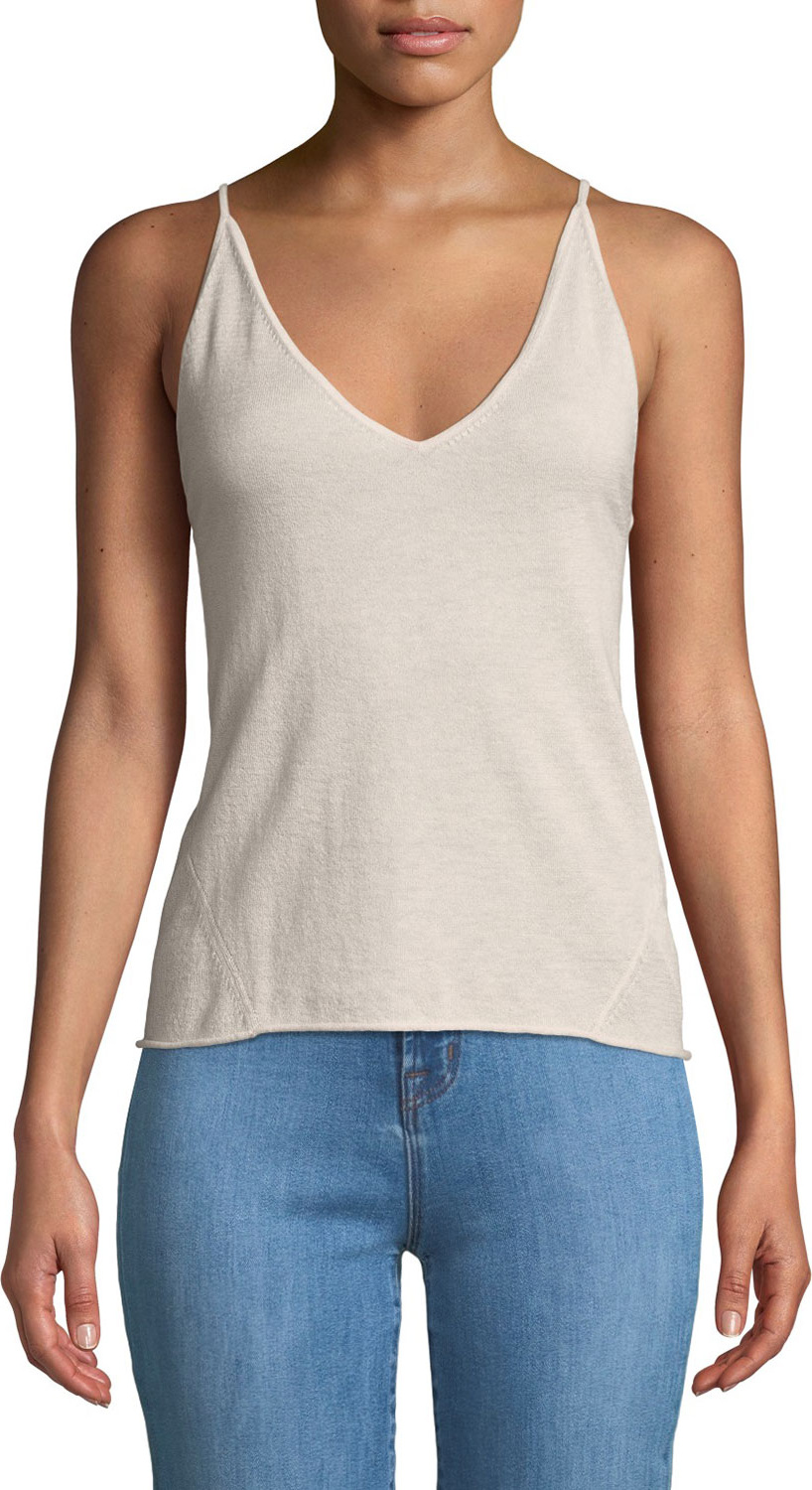 J BRAND Lucy V-Neck Sweater Cami