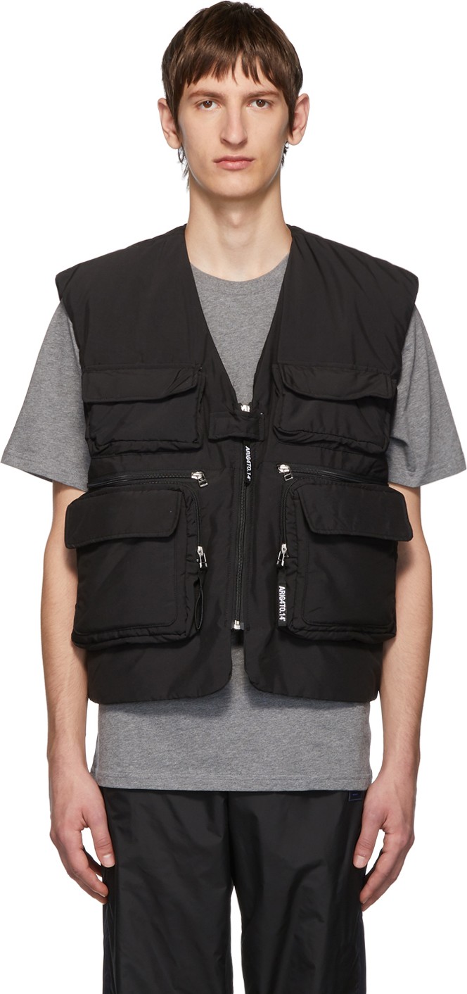 Axel Arigato Black Kent Multi Tactical Vest