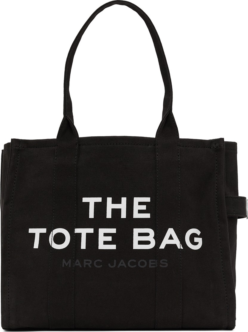MARC JACOBS Black 'The Traveler' Tote