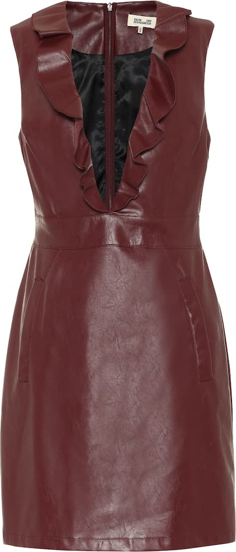 Baum und Pferdgarten Exclusive to Mytheresa – Abee faux-leather minidress