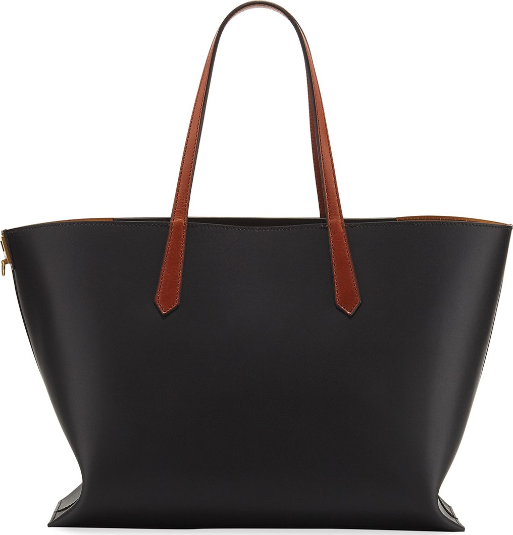 Givenchy GV Medium Smooth Leather Shopper Tote Bag