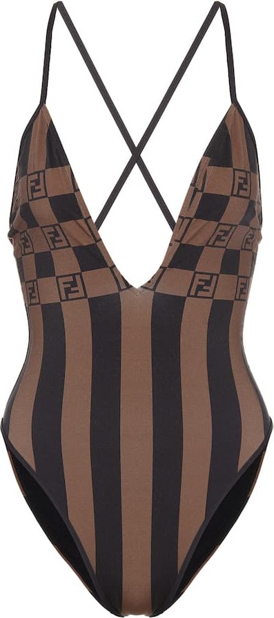 Fendi Logo swimsuit