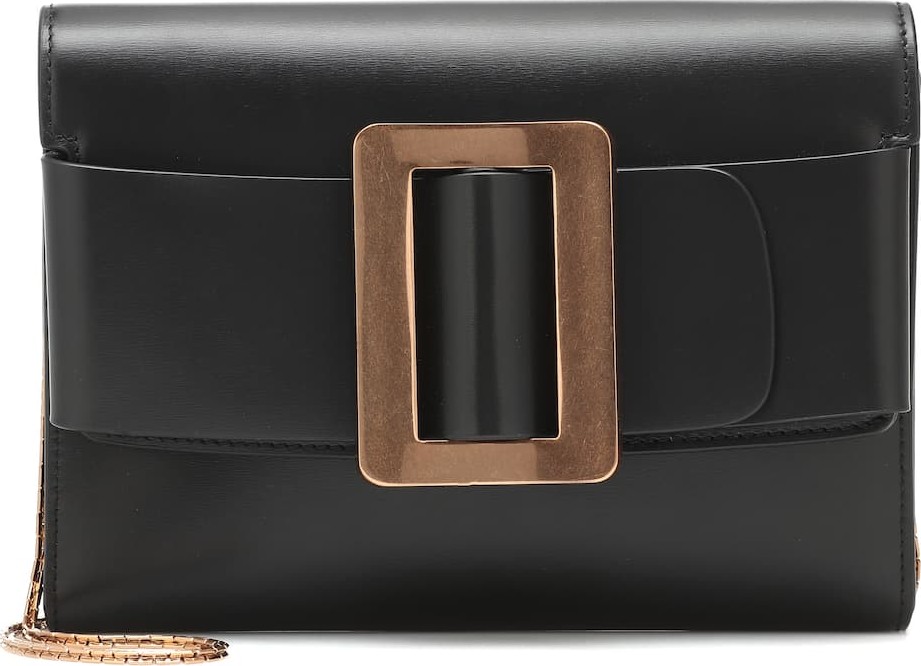 BOYY Buckle Travel leather clutch