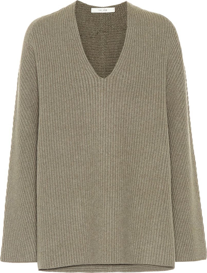 THE ROW Angela wool and cashmere sweater
