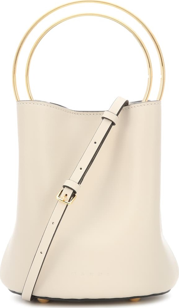 Marni Pannier leather bucket bag